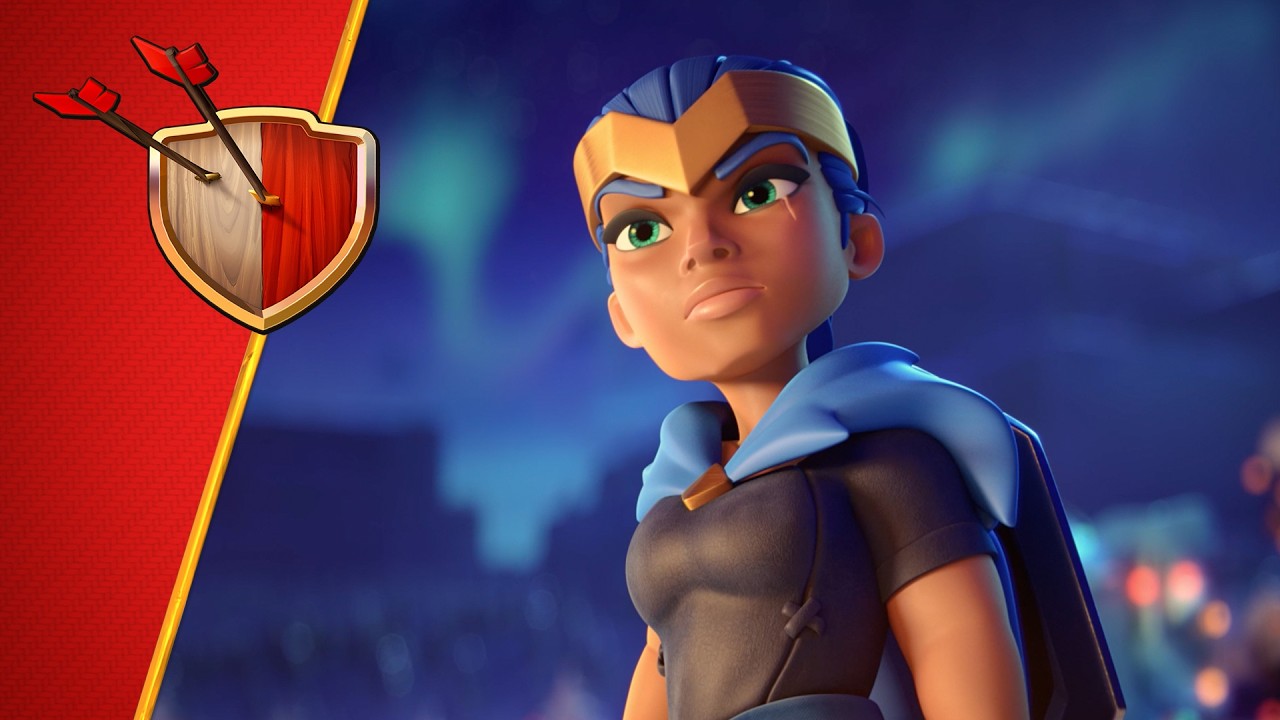 Freeze Defenses with Frost Flake: Royal Champion’s New Equipment | Clash of Clans Animation