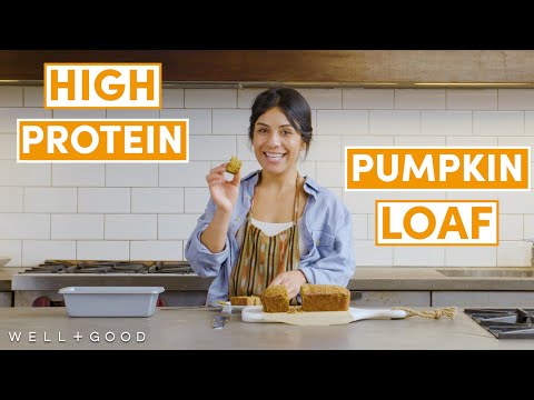 High-Protein Pumpkin Pecan Loaf | Alt-Baking Bootcamp | Well+Good