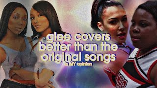 glee covers that could literally replace the original songs (seasons 1-3)