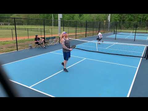 Pickleball with Ryan & Dave (warm up game)