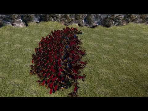 250 Spartans vs. 25 Golden Knights   Ultimate Epic Battle Simulator   UEBS