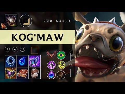 Kog'Maw ADC vs Ezreal - BR Grandmaster Patch 26.02