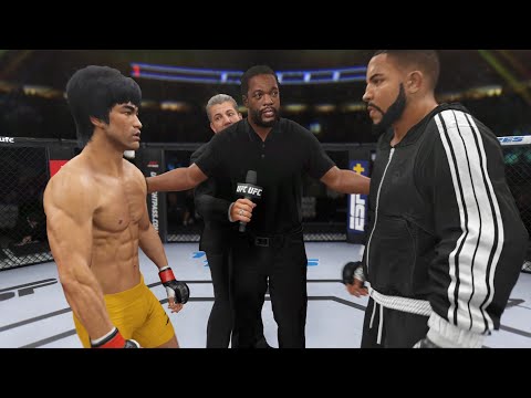 Bruce Lee vs. Ovo Drake - EA Sports UFC 4 - Epic Fight 🔥🐲