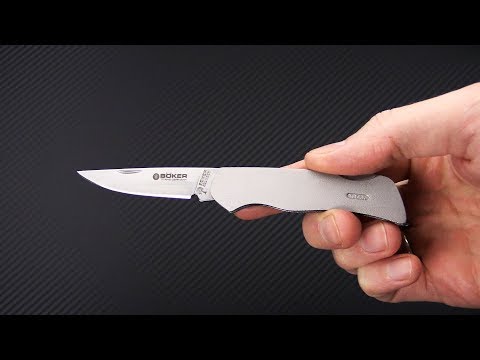 Boker Solingen Titan II Titanium Lock Back 112009 Folding Boker Solingen Titan II Titanium Lock Back 112009 Folding