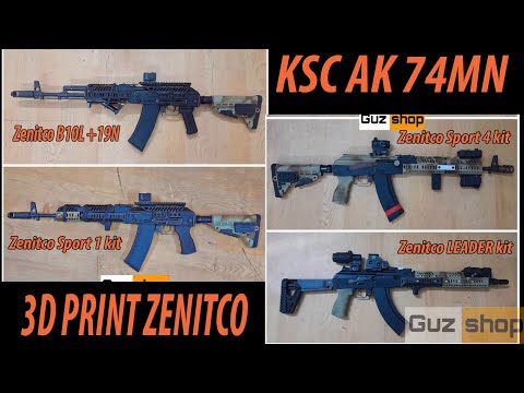  Airsoft AK Zenitco Handguard LEADER Kit V1 0 Guzshop STL File 