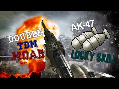 World First Solo Double TDM MOAB with ak-47