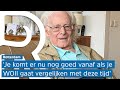 95-jarige Rotterdammer  Jan Hoek wast critici over avondklok de oren