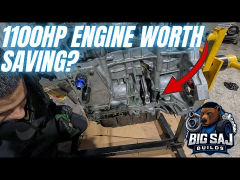 What Can We Salvage From This 1100HP Drag Race Engine?