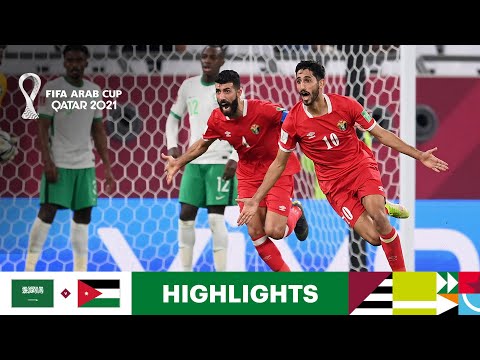 Saudi Arabia v Jordan | FIFA Arab Cup Qatar 2021 |...