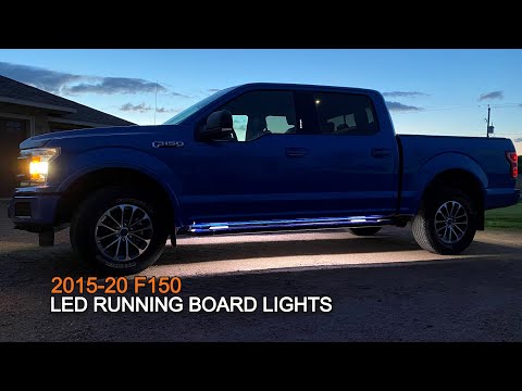 2015-2020 F150 LED Running Board Light Install | Step By Step Instructions