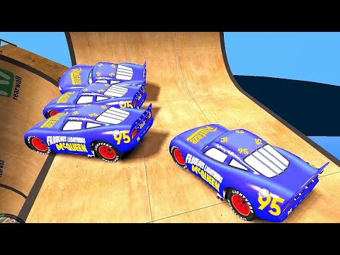 GTA 4 Fabulous Lightning McQueen Highest And Longest Ramp Testing - Which Is Failer?