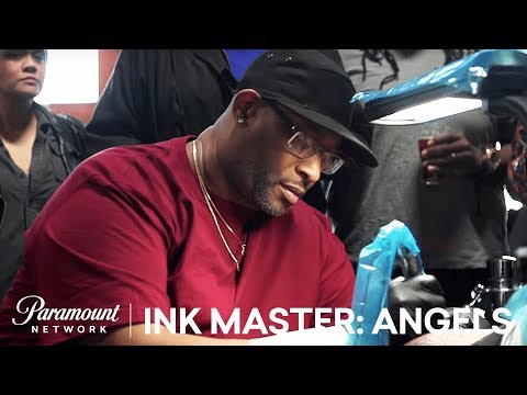 Angels of the Inner Harbor: 'Ryan vs Scientific' Tattoo Face Off | Ink Master: Angels (Season 1)