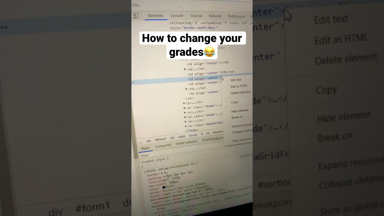 How to change your grades it works sub