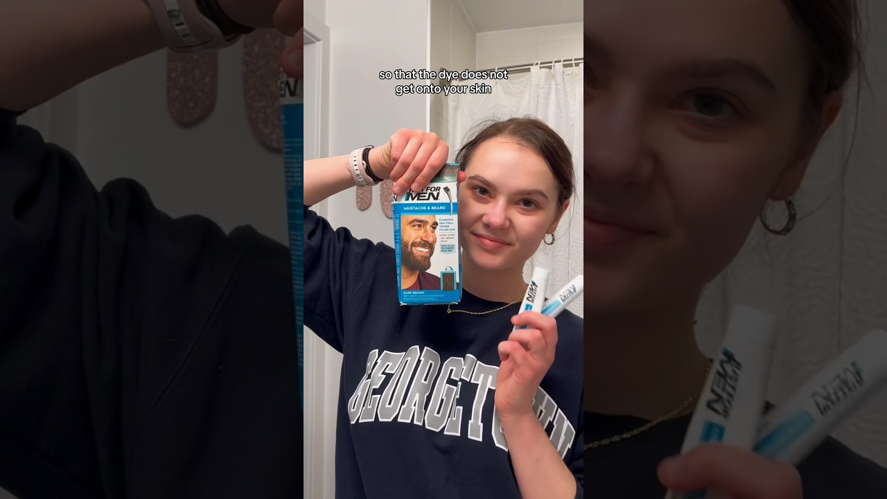 dyeing my eyebrows darker with men’s beard dye!! my new favorite #lifehack #tutorial