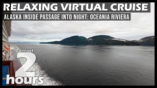 Virtual Cruise Escape | Alaska’s Inside Passage | 2+ Hours of Real-Time Balcony Views