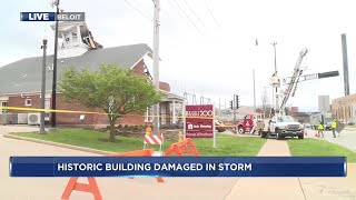 Storm damage to Beloit’s historic ‘Pump Station’