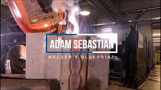 Welder's Blueprint: Stainless Steel Vertical Up Stick Test Welder's Blueprint: Stainless Steel Vertical Up Stick Test