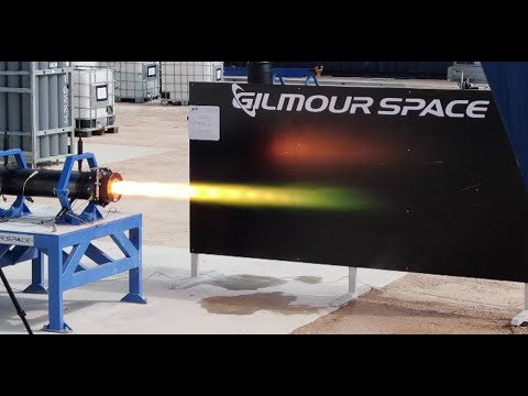 Gilmour Space achieves 45-second hybrid rocket engine test fire