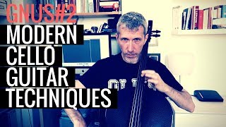 GnuS#2 - Modern cello guitar techniques (sub eng)