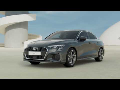 Brand New Audi A3 Saloon S Line 35 TFSI 6-Speed Daytona Grey Pearlescent at Stafford Audi