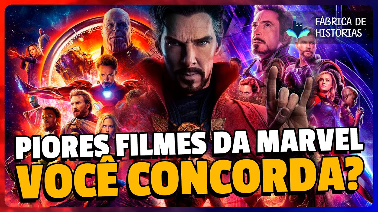 OS MAIORES FRACASSOS DA MARVEL: DO PIOR AO MENOS PIOR #marvel #mcu