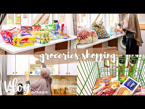 #dailyvlog  Groceries Shopping bulan September/ Merapihkan Belanjaan Bulanan/ Rutinitas di Pagi Hari