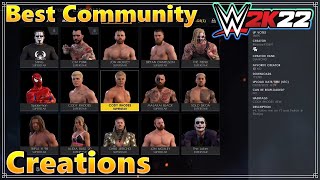 WWE 2K22 Checking Out The Top Community Creations