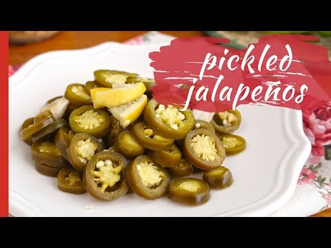 Easy Homemade PICKLED JALAPEÑOS