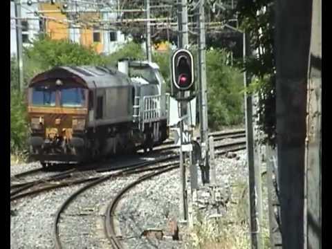 BB 67407 Channel Video No 25 Summer Trains in Perpignan