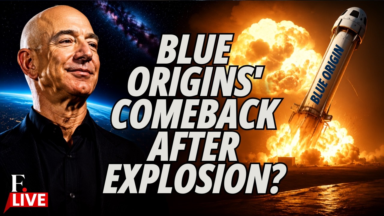 Jeff Bezos LIVE: Bezos' Blue Orgin Ready For More Space Launches Following Launchpad Explosion