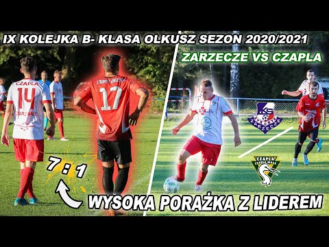 Strumyk Zarzecze- LKS Czapla Czaple Małe 7-1 (04.10.2020) B- klasa Olkusz sezon 2020/2021