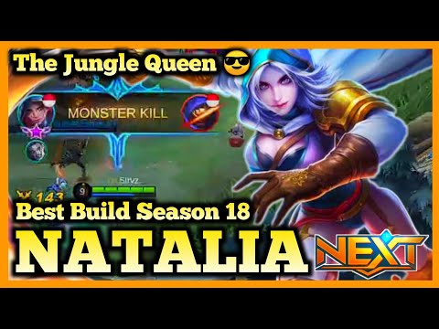 NATALIA BEST BUILD 2020, TOP GLOBAL NATALIA, MOBILE LEGENDS, SEASON 18 GAMEPLAY, NATALIA MLBB