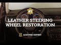 Video LEATHER EXPERT Steering Wheel Black - Sada na renováciu volantu čiernathumb 1
