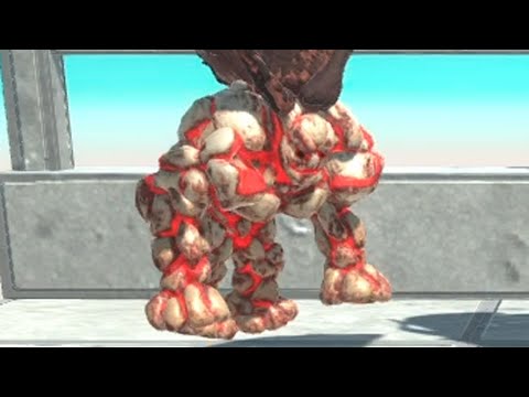 Giant Kozarog Demon & Flying Lava Golem vs RANDOM UNITS - Animal Revolt Battle Simulator