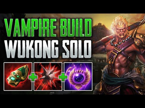 BRINGING BACK THE VAMPIRE BUILD! | Sun Wukong Solo Gameplay | SMITE 1 Conquest