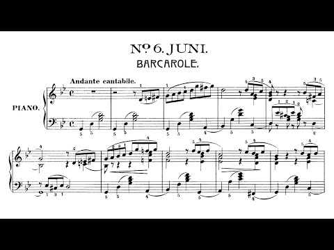 P. Tchaikovsky - June (Barcarolle)