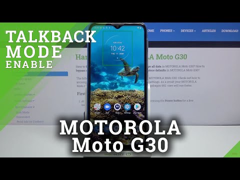 How to Activate TalkBack Mode on Motorola Moto G30 – Enable TalkBack Feature