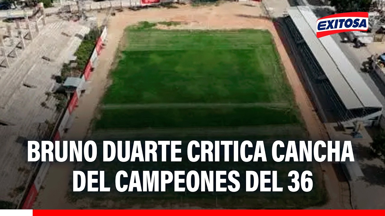 🔴🔵 Bruno Duarte carga contra cancha del Campeones del 36: “No es de primera división”