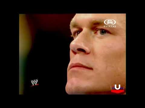 WWE Raw 23.08.2010: John Cena vs. The Miz - PL