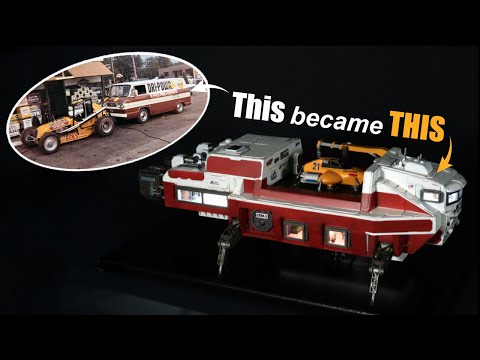 Scratch Built Sci Fi Race Hauler — A Tribute to Real Racing History