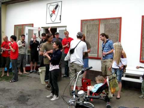 Roter Stern Leipzig - So feiert die Mannschaft