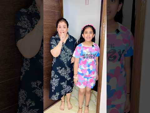 Chup Chap Rehna Papa Aa Rahe Hai 😳 #shorts #kashviadlakha #youtubeshorts