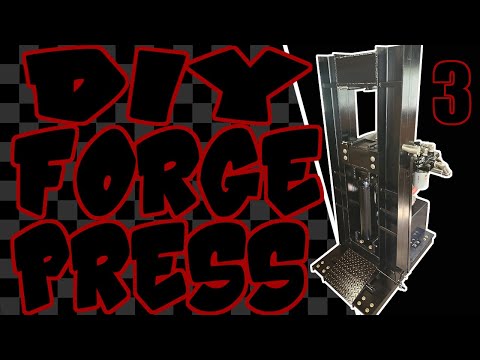 DIY 30 Ton Hydraulic Forge Press Part 3