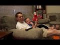 Matt And Brett Playing With Elmo Blocks