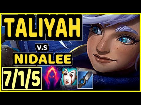 MAXLORE (TALIYAH) vs NIDALEE - 7/1/5 KDA JUNGLE GAMEPLAY - EUW Ranked GRANDMASTER