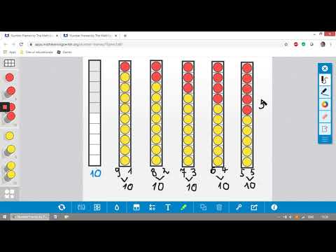 Adunarea numerelor de la 0 la 20 cu trecere peste ordin (clasa pregătitoare)