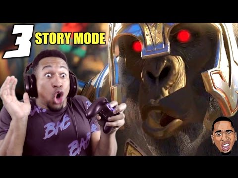 INJUSTICE 2 Walkthrough Gameplay: THE BRAVE AND THE BOLD! (Story Mode) Part 3