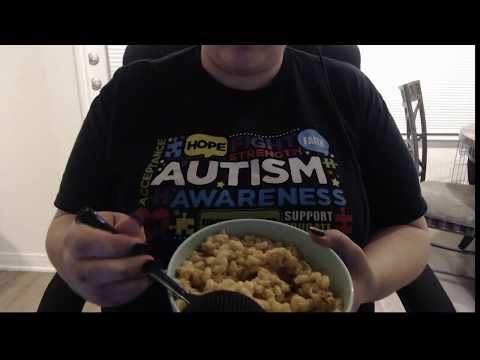 ASMR Chicken Mac N Cheese Stirring