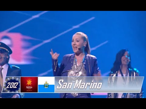 eurovision 2012 San Marino 🇸🇲 Valentina Monetta - The social network song