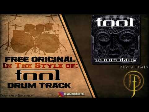 Tool Styled Free Original Drum Track - 115 BPM (FREE WAV & DRUM MIDI DOWNLOAD)